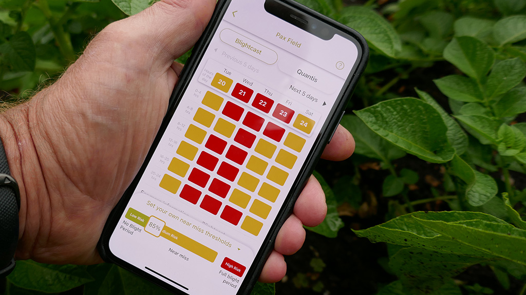 Syngenta App to support potato agronomy decisions