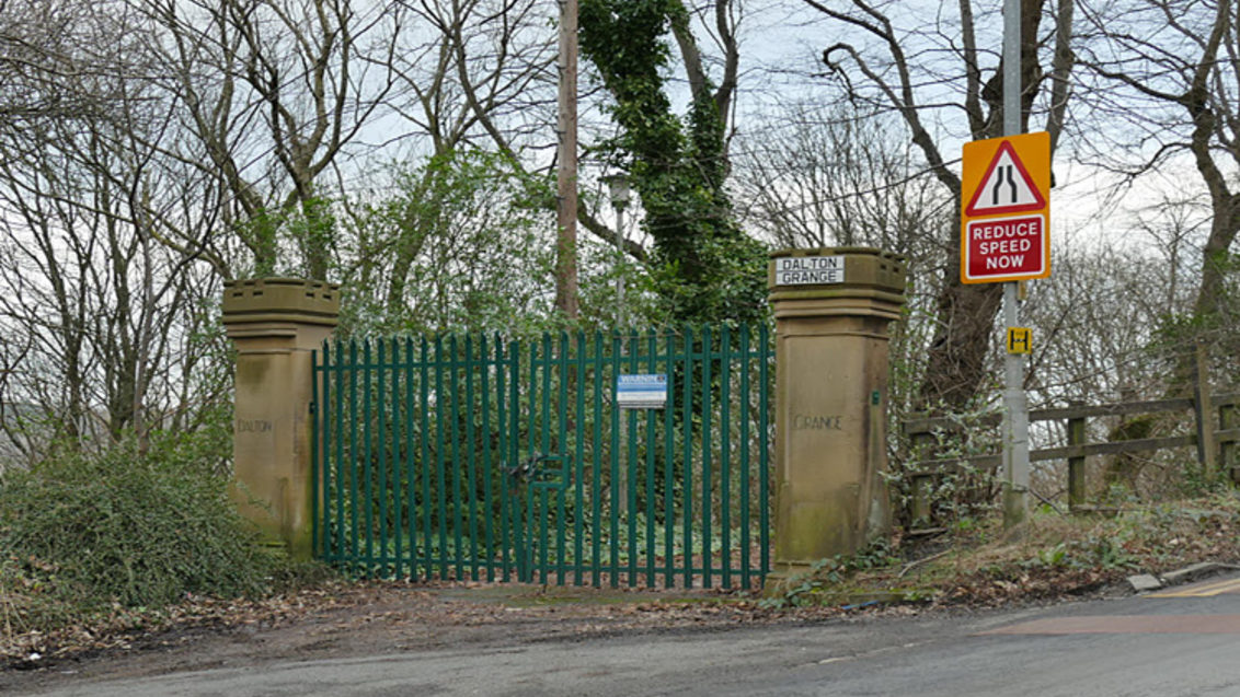 Dalton Grange Gate Entrance