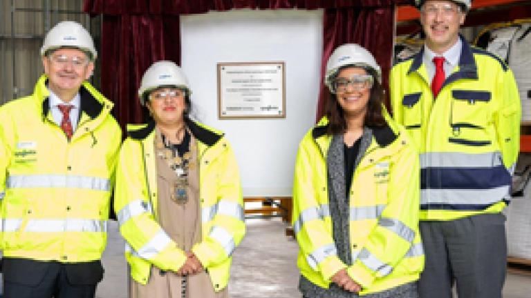 Plaque unveiling