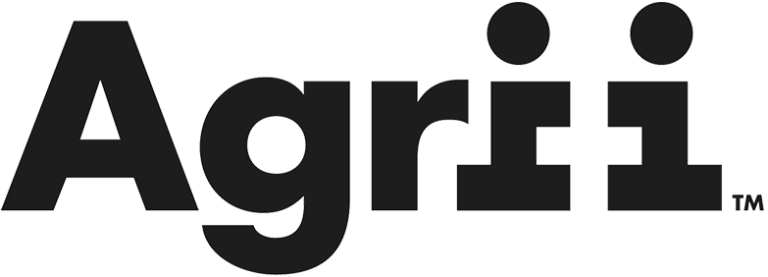 Agrii logo in black text